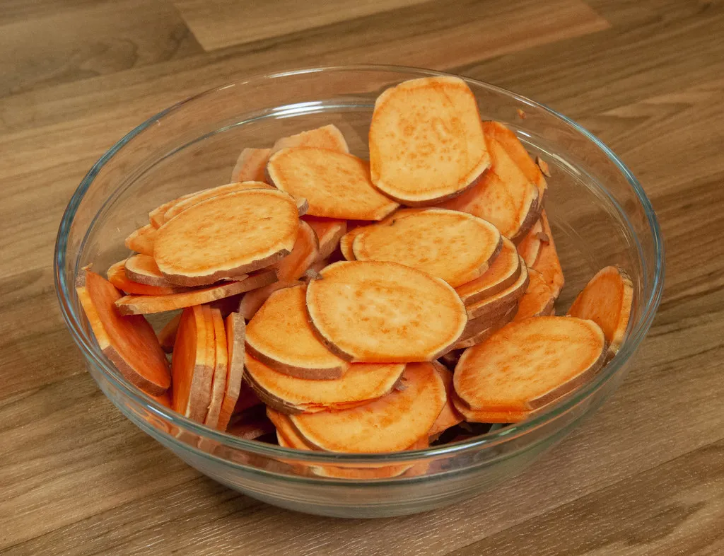 Porción de camote